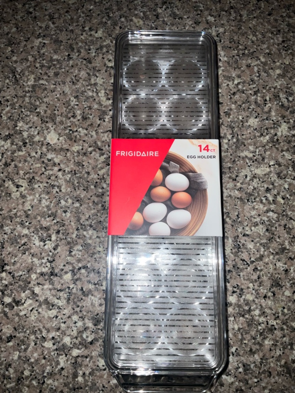 Frigidaire Clear 14-Count Plastic Egg Holder